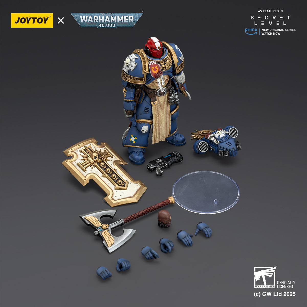 Pre-order Ultramarines Metaurus with Power Axe, Stormshield and Plasma Pistol