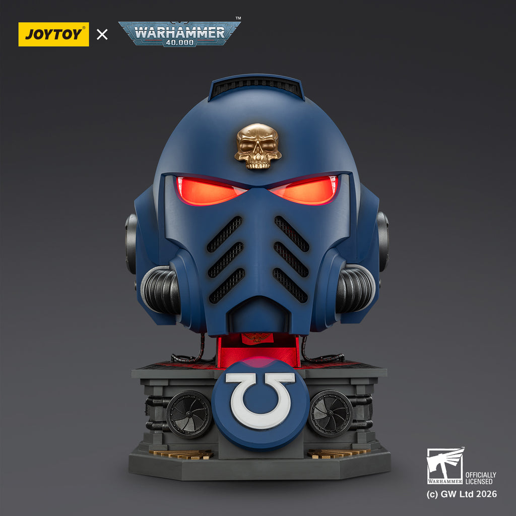Pre-order Ultramarines Captain MkX Helmet & Display Stand