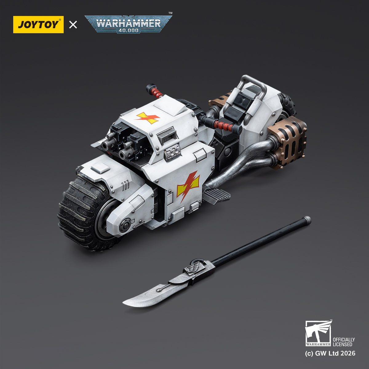 Pre-order White Scars Raider-pattern Combat Bike