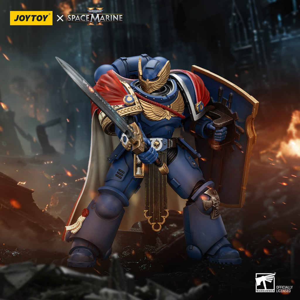 Pre-order JOYTOY Ultramarines Victrix Honour Guard with Storm Shield And Power Sword