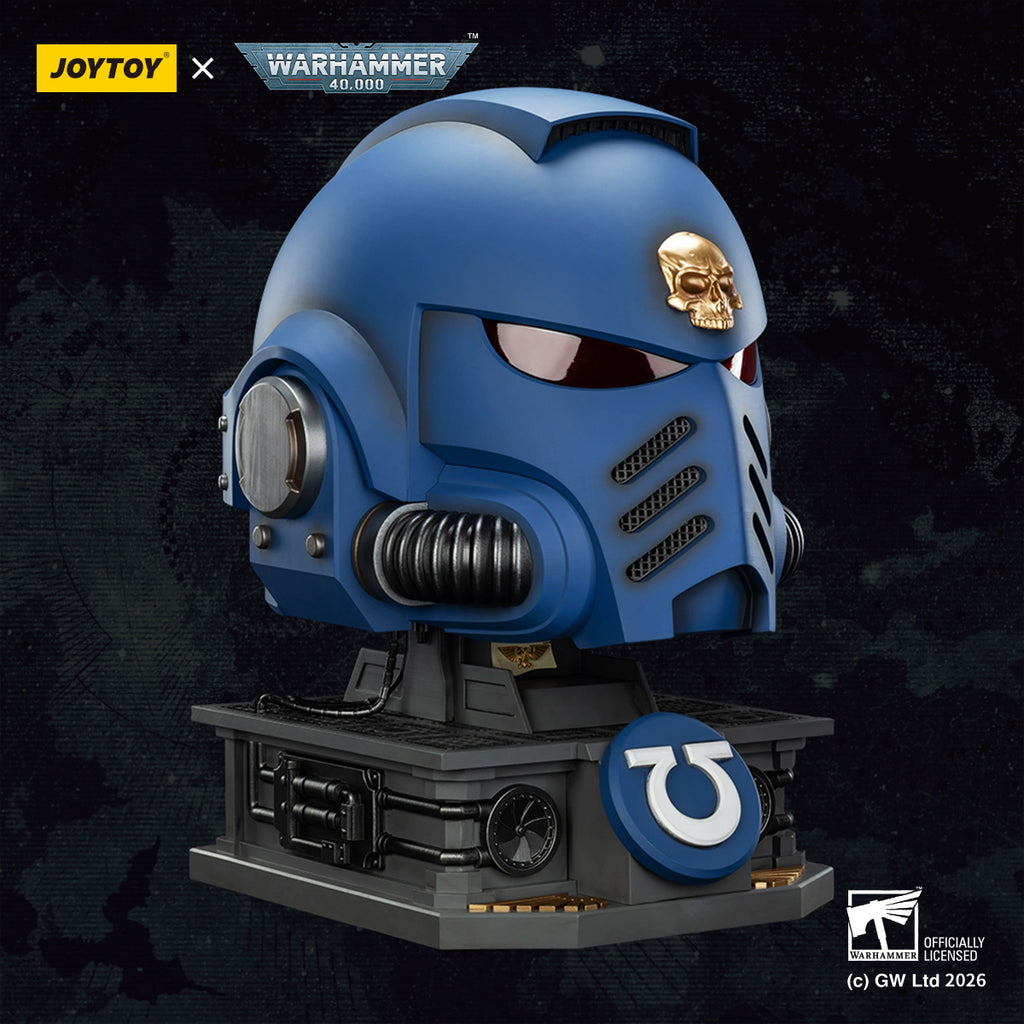 Pre-order Ultramarines Captain MkX Helmet & Display Stand