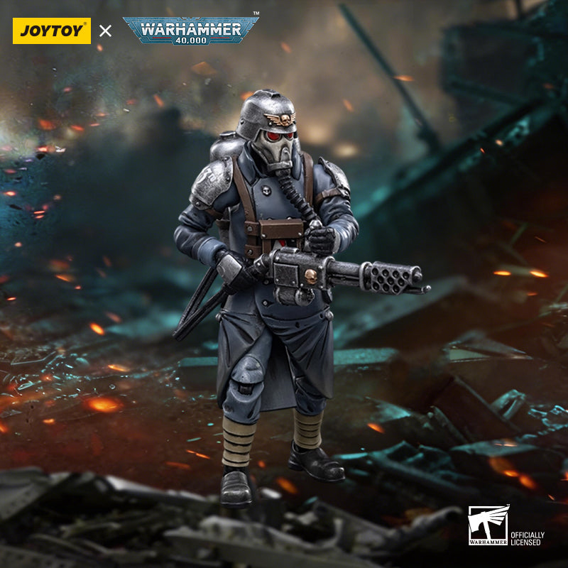 Pre-order Astra Militarum Death Korps of Krieg Veteran Squad Guardsman with Flamer