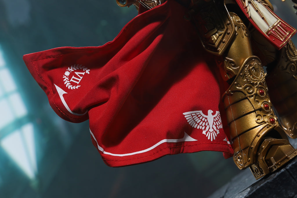 JOYTOY Warhammer 30K Imperial Fists Rogal Dorn VII Legion Primarch Action Figure Model Cloak Accessory Collectible