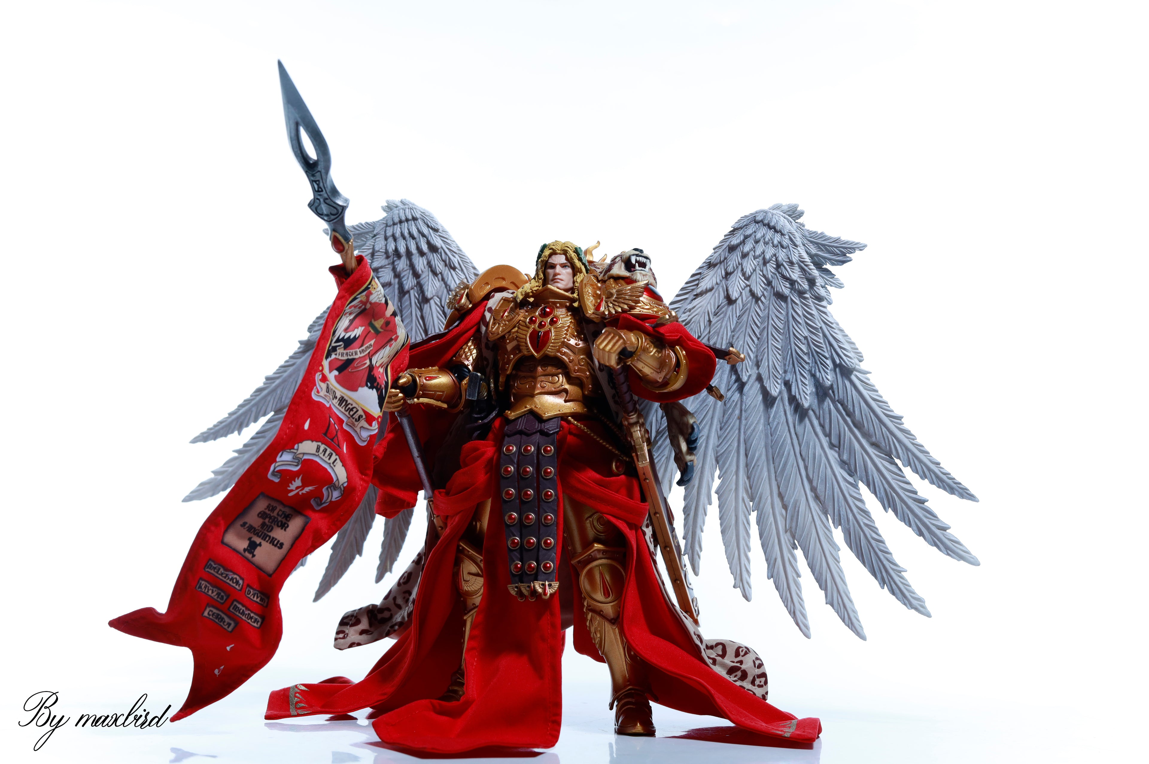 JOYTOY Warhammer 30K Blood Angels Primarch Sanguinius Figure Cloak Accessory