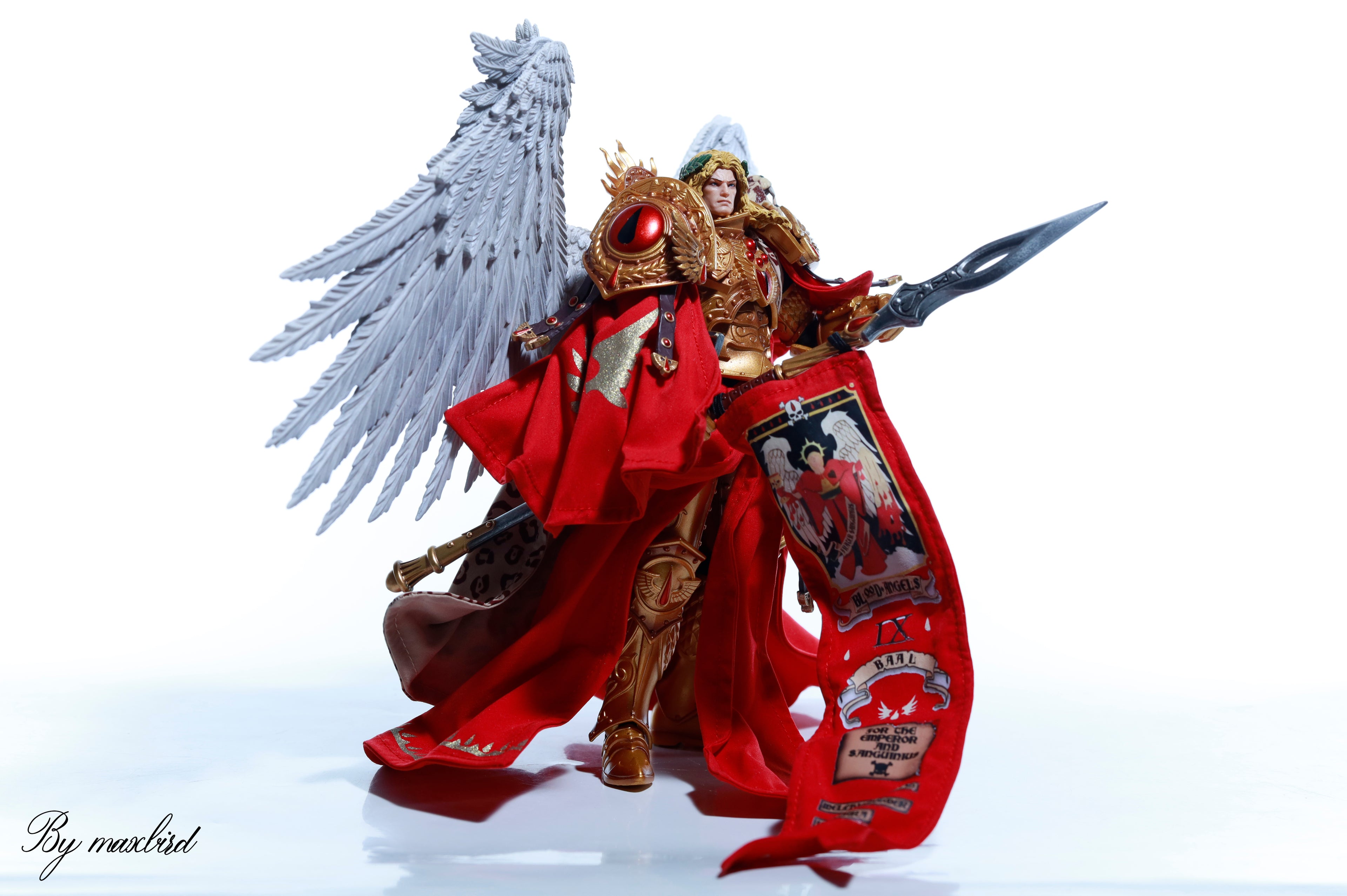 JOYTOY Warhammer 30K Blood Angels Primarch Sanguinius Figure Cloak Accessory
