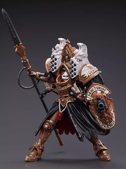 JOYTOY   Warhammer 40,000   Scale：1/18   Adepta Sororitas Abbess Sanctorum Morvenn Vahl