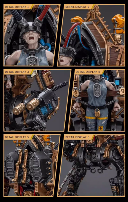 JOYTOY   Warhammer 40,000   Scale：1/18   Adepta Sororitas Penitent Engine with Penitent Flails