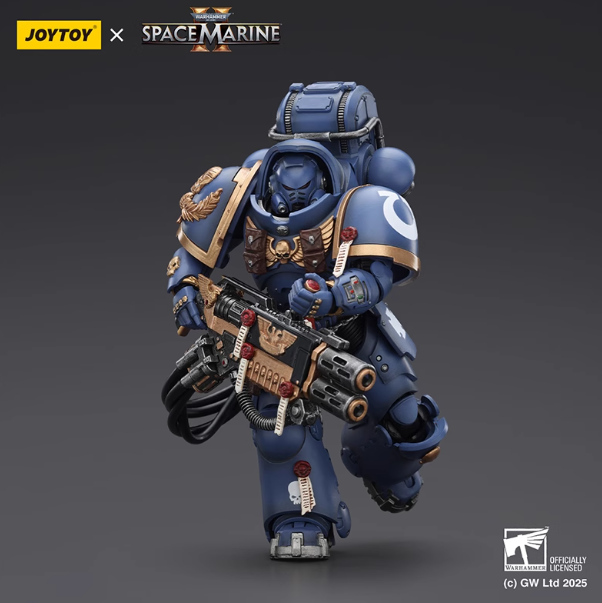 Ultramarines Heavy Artificer Armor with Relic Multi-Melta