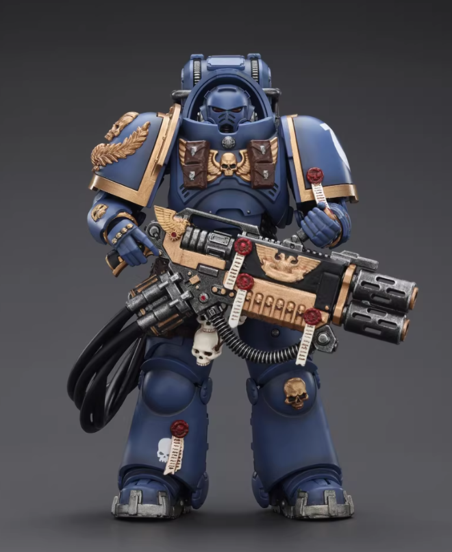 Ultramarines Heavy Artificer Armor with Relic Multi-Melta