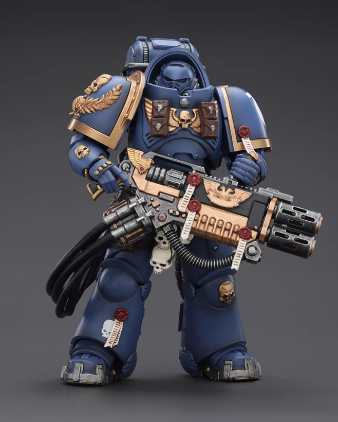 Ultramarines Heavy Artificer Armor with Relic Multi-Melta
