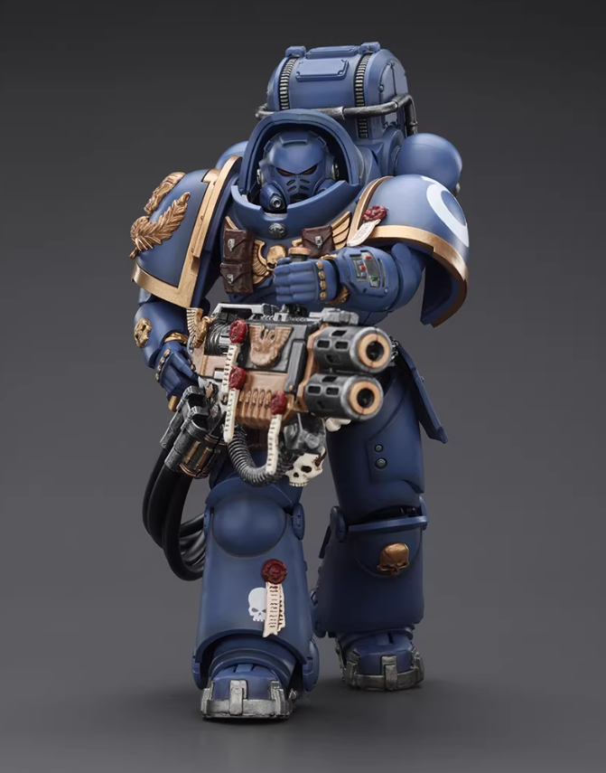 Ultramarines Heavy Artificer Armor with Relic Multi-Melta