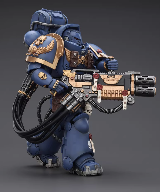 Ultramarines Heavy Artificer Armor with Relic Multi-Melta