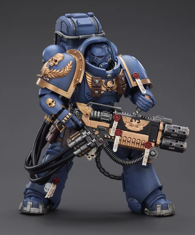 Ultramarines Heavy Artificer Armor with Relic Multi-Melta
