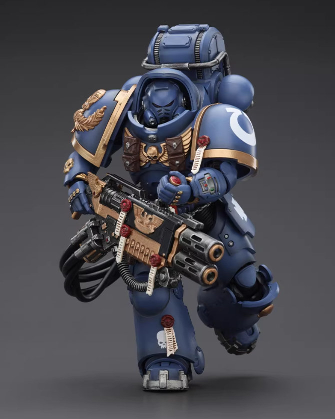 Ultramarines Heavy Artificer Armor with Relic Multi-Melta