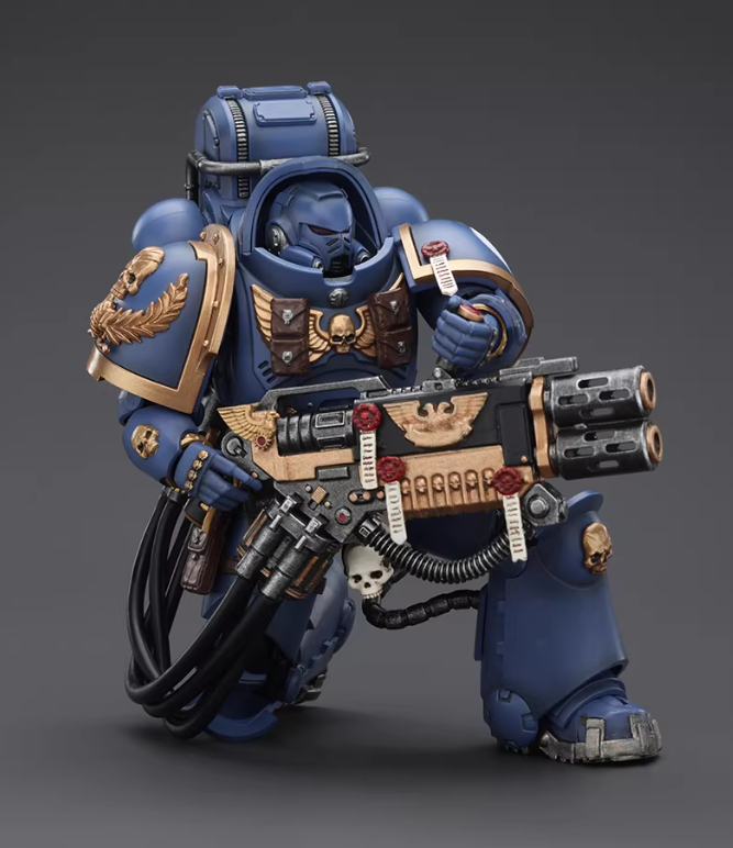 Ultramarines Heavy Artificer Armor with Relic Multi-Melta