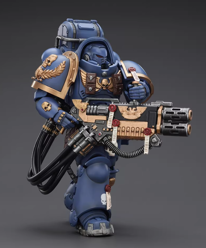 Ultramarines Heavy Artificer Armor with Relic Multi-Melta