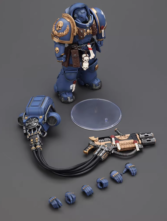 Ultramarines Heavy Artificer Armor with Relic Multi-Melta