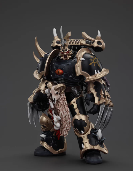 JOYTOY    Warhammer 40,000   Scale：1/18    Chaos Space Marines Black Legion Chosen with Lightning Claws