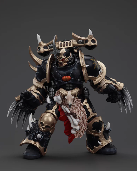 JOYTOY    Warhammer 40,000   Scale：1/18    Chaos Space Marines Black Legion Chosen with Lightning Claws