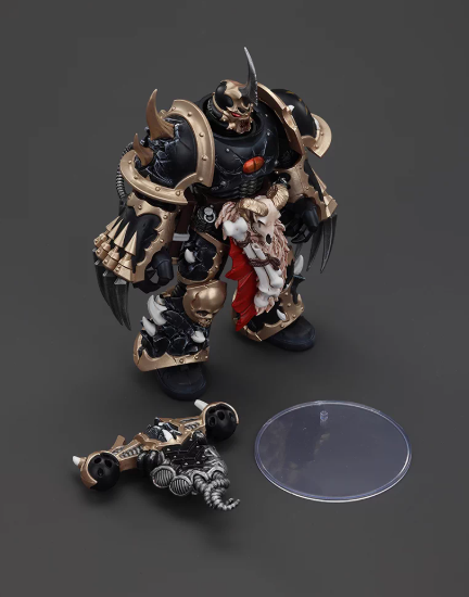 JOYTOY    Warhammer 40,000   Scale：1/18    Chaos Space Marines Black Legion Chosen with Lightning Claws
