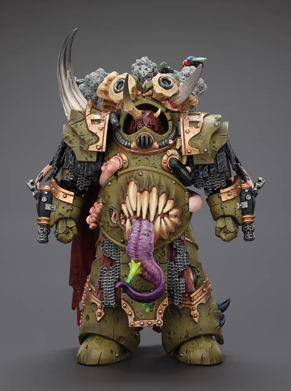 Pre-order Death Guard Deathshroud Terminator Champion with Manreaper and Plaguespurter Gauntlets