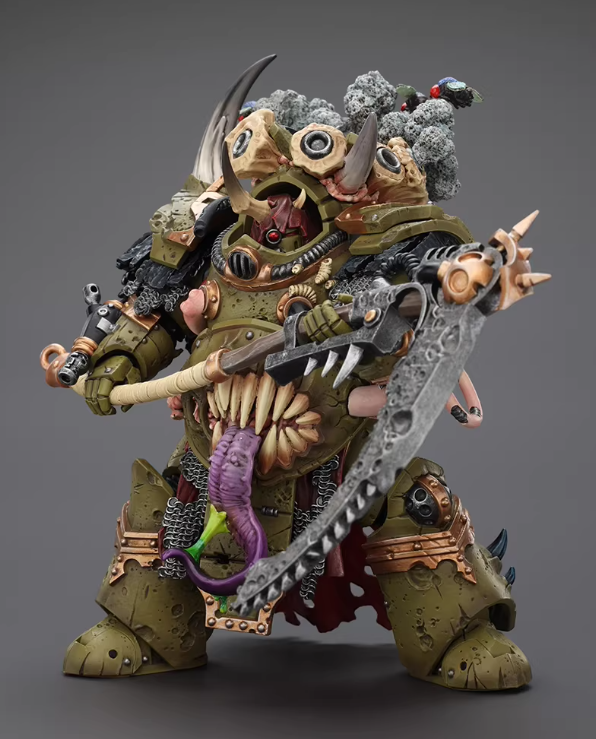 Pre-order Death Guard Deathshroud Terminator Champion with Manreaper and Plaguespurter Gauntlets