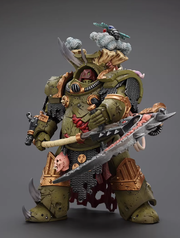 Pre-order Death Guard Deathshroud Terminator 1 with Manreaper and Plaguespurter Gauntlet