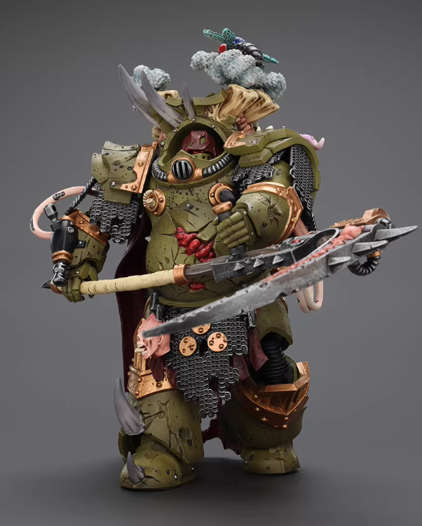 Pre-order Death Guard Deathshroud Terminator 1 with Manreaper and Plaguespurter Gauntlet