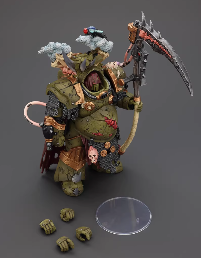 Pre-order Death Guard Deathshroud Terminator 1 with Manreaper and Plaguespurter Gauntlet