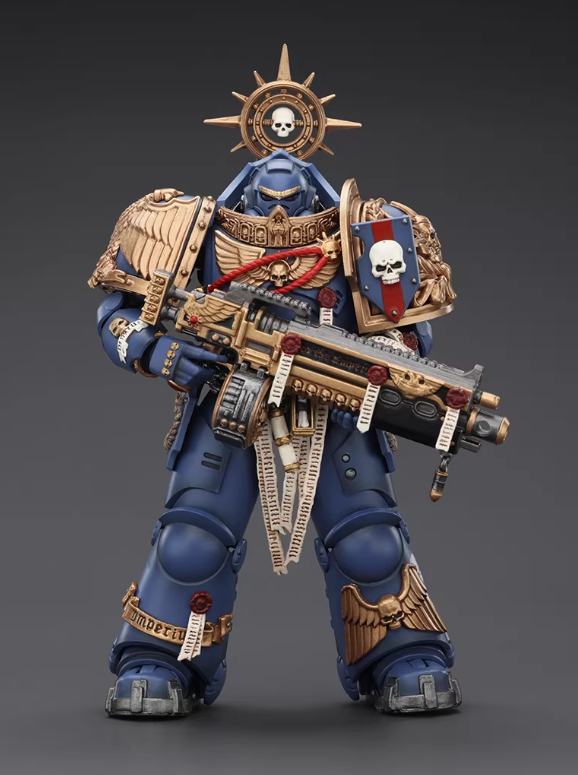 Ultramarines Heavy Relic Primus Armor with Heavy Relic Bolt Rifle