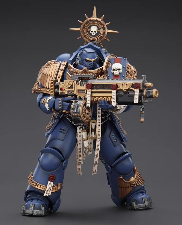 Ultramarines Heavy Relic Primus Armor with Heavy Relic Bolt Rifle