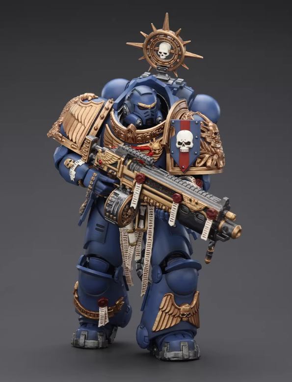 Ultramarines Heavy Relic Primus Armor with Heavy Relic Bolt Rifle