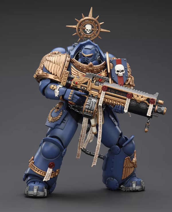 Ultramarines Heavy Relic Primus Armor with Heavy Relic Bolt Rifle