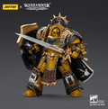 Imperial Fists Legion Praetor in Tartaros Terminator Armour with Power Sword and Vigil Storm Shield