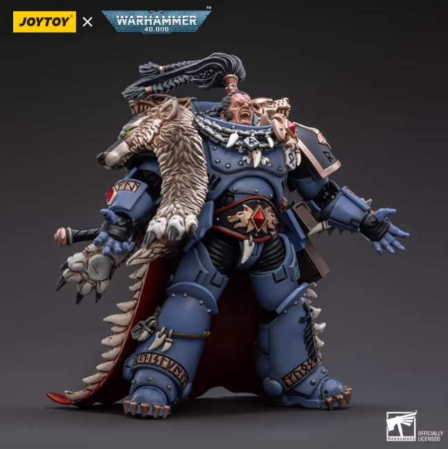 JOYTOY  Warhammer 40,000   Scale：1/18  Space Wolves Ragnar Blackmane