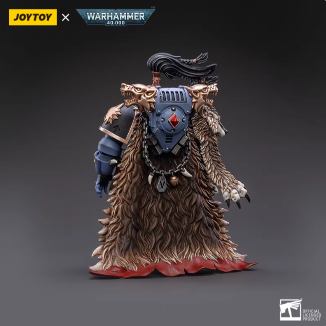 JOYTOY  Warhammer 40,000   Scale：1/18  Space Wolves Ragnar Blackmane