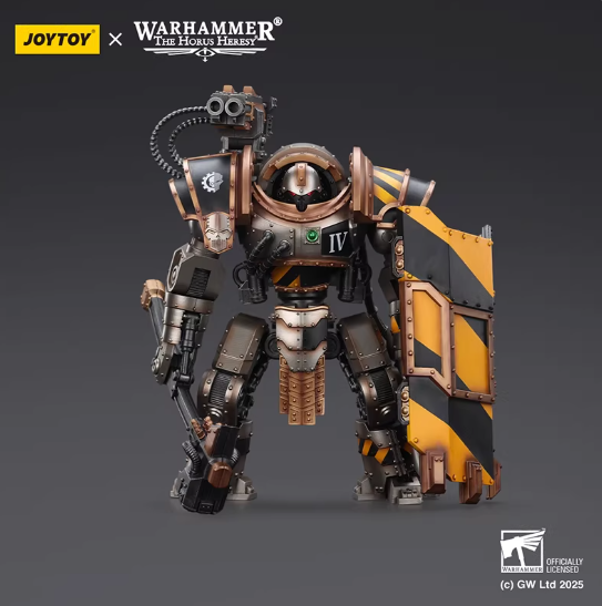 Pre-order Iron Warriors Iron Circle Domitar-Ferrum Class Battle-automata  with Karceri Battle Shield and Graviton Crusher