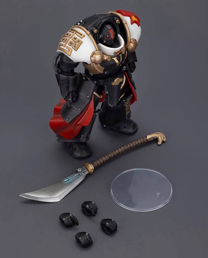 White Scars Ebon Keshig Terminator 1 with Power Glaive