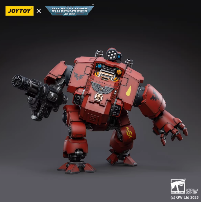 JOYTOY  Warhammer 40,000  Scale：1/18  Blood Angels Redemptor Dreadnought