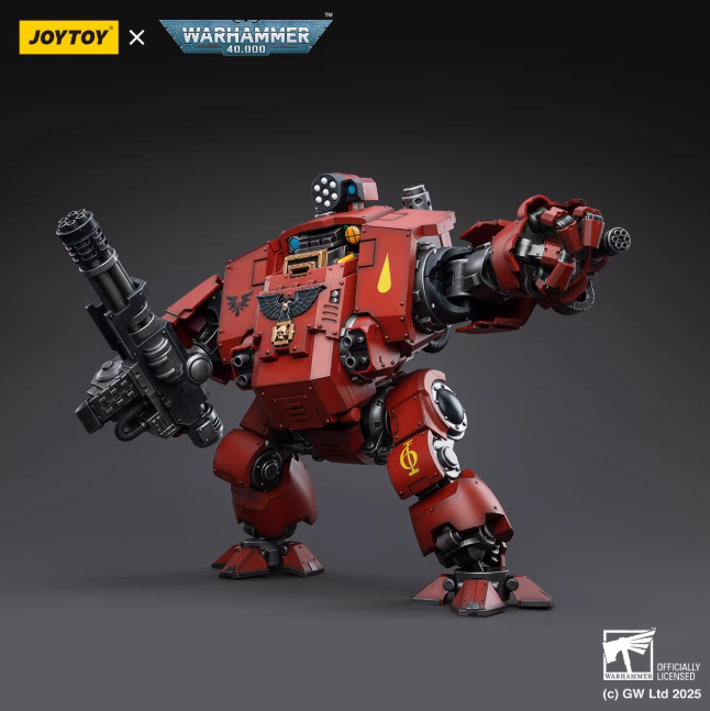 JOYTOY  Warhammer 40,000  Scale：1/18  Blood Angels Redemptor Dreadnought