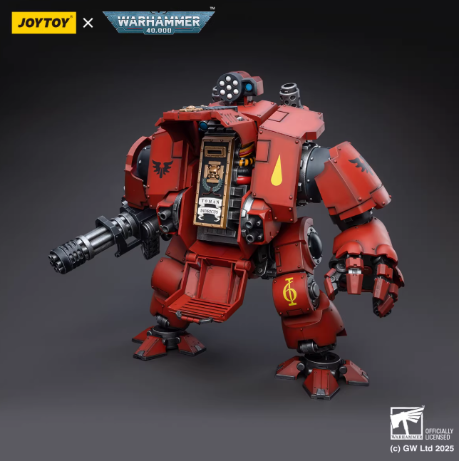 JOYTOY  Warhammer 40,000  Scale：1/18  Blood Angels Redemptor Dreadnought