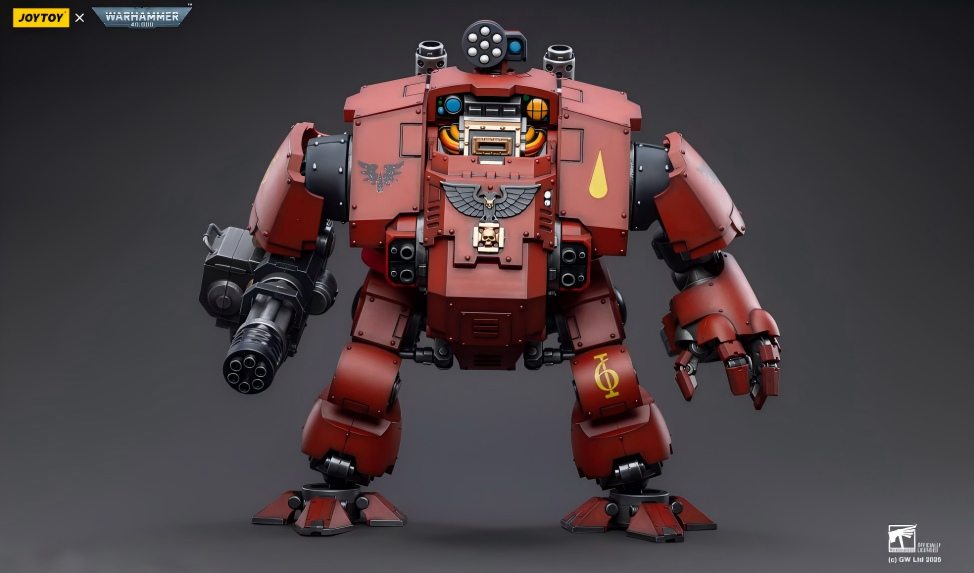 JOYTOY  Warhammer 40,000  Scale：1/18  Blood Angels Redemptor Dreadnought