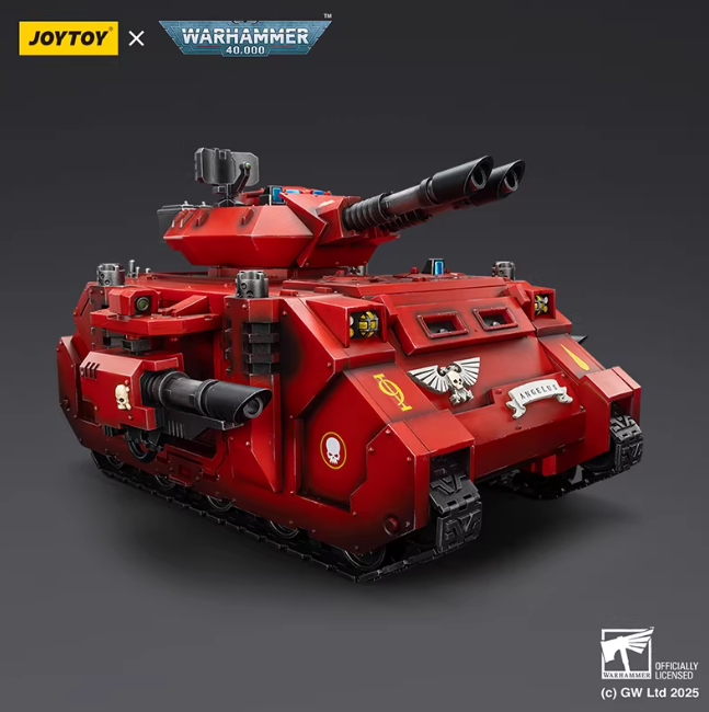 JOYTOY  Warhammer 40,000   Scale：1/18   Blood Angels Predator Annihilator with Twin Lascannons