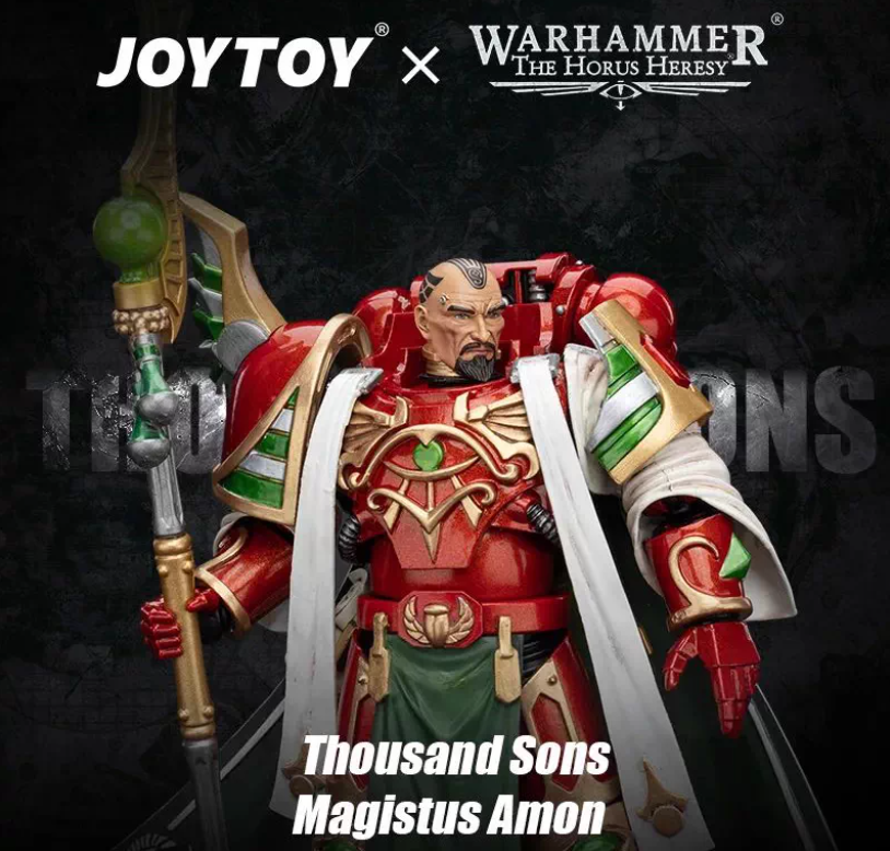 JOYTOY   Warhammer The Horus Heresy   Scale：1/18   Thousand Sons Magistus Amon