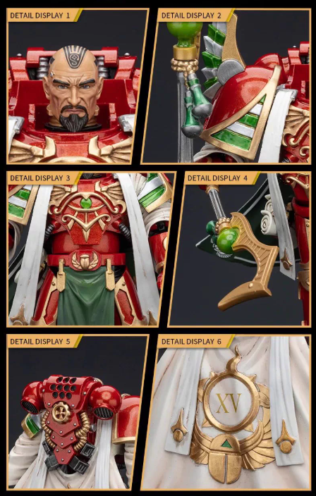 JOYTOY   Warhammer The Horus Heresy   Scale：1/18   Thousand Sons Magistus Amon