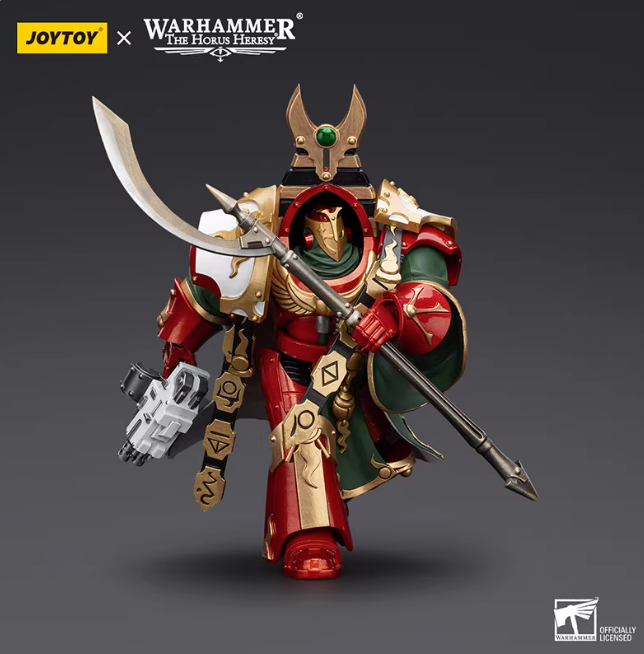 JOYTOY   Warhammer The Horus Heresy  Scale：1/18  Thousand sons Legion Praetor in Cataphractii  Terminator Armour