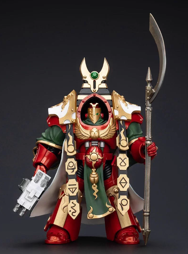 JOYTOY   Warhammer The Horus Heresy  Scale：1/18  Thousand sons Legion Praetor in Cataphractii  Terminator Armour