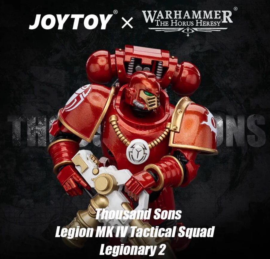 JOYTOY   Warhammer The Horus Heresy   Scale：1/18  Thousand Sons Legion MK IV Tactical Squad Legionary 2