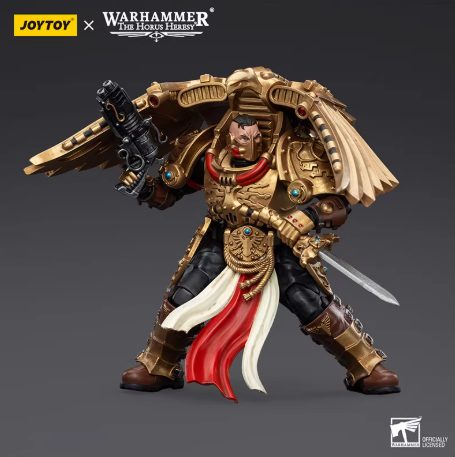 JOYTOY  Warhammer  The Horus Heresy  Scale：1/18  Legio Custodes Custodian Venatari Squad Venatari with Kenetic Destroyer 1