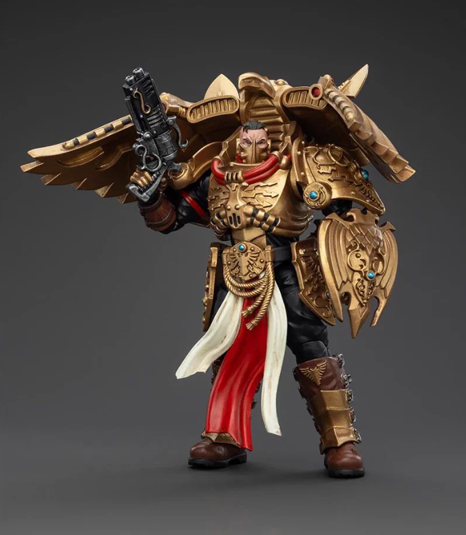 JOYTOY  Warhammer  The Horus Heresy  Scale：1/18  Legio Custodes Custodian Venatari Squad Venatari with Kenetic Destroyer 1